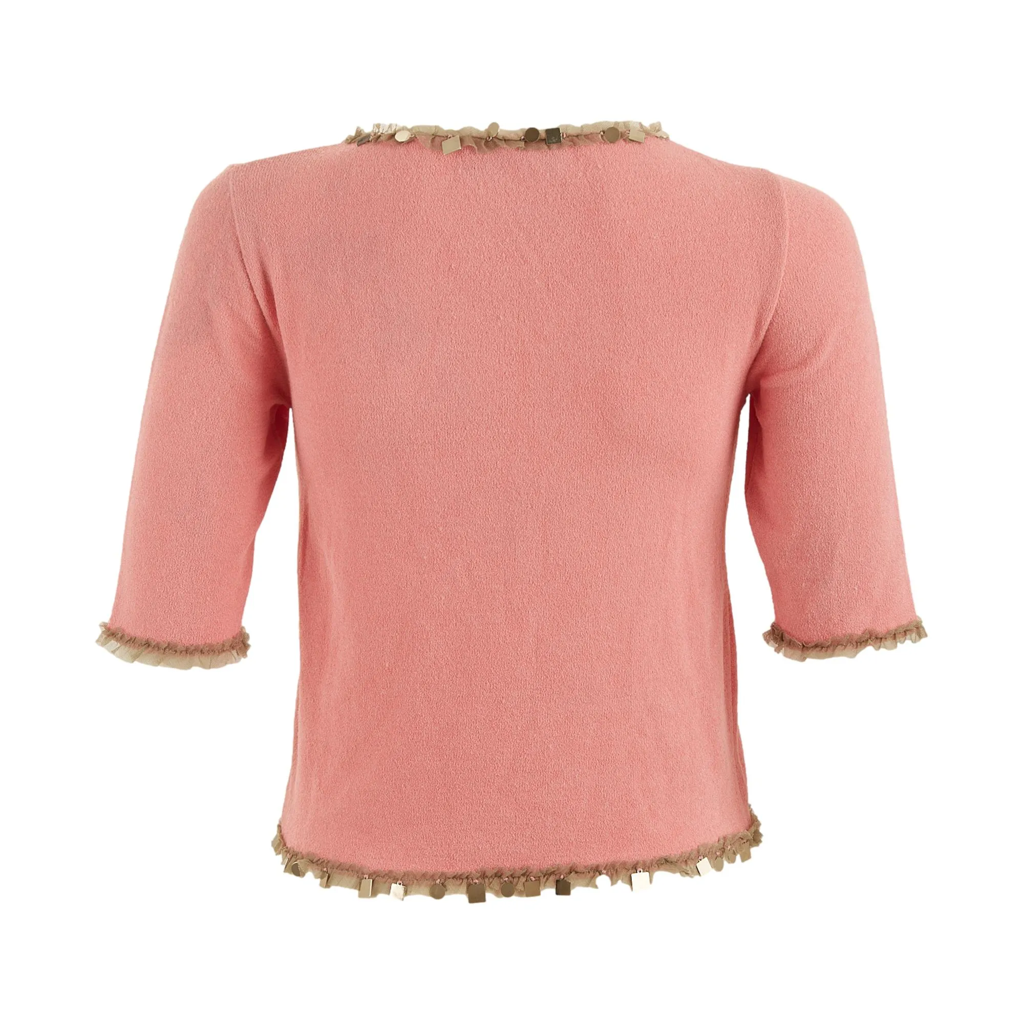 Fendi Pink Sequin Top