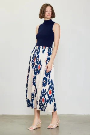 Floral mixed dress