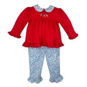 Floral Pant and Top Set