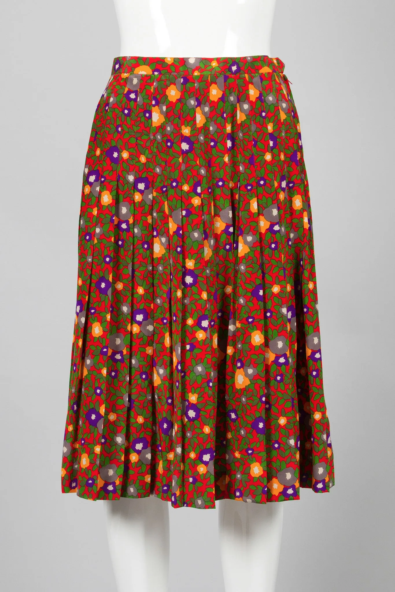 Floral Print Skirt Set