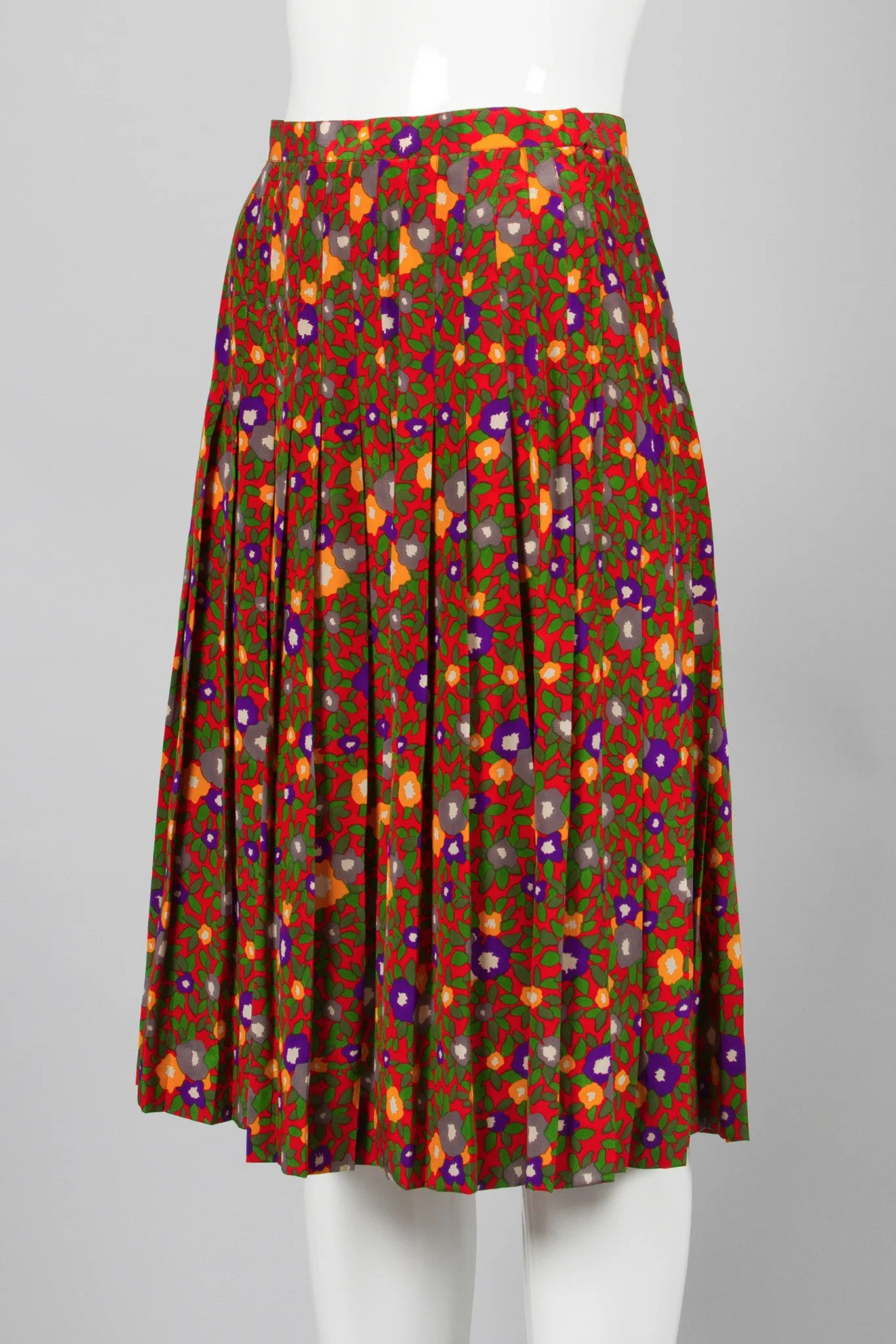 Floral Print Skirt Set