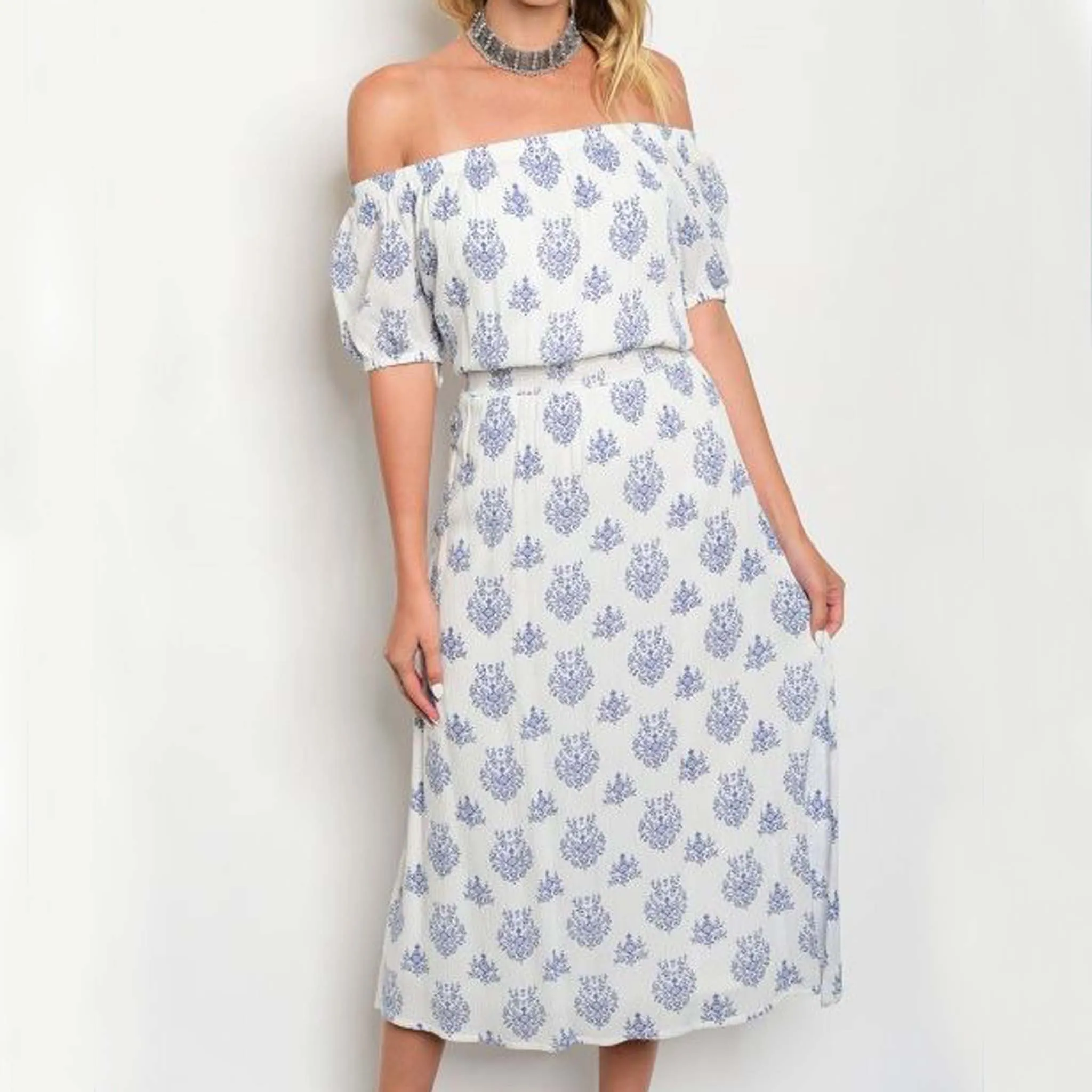 Florence Off The Shoulder Maxi Dress