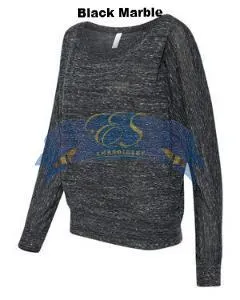 Flowy Long-Sleeve Off Shoulder T-Shirt