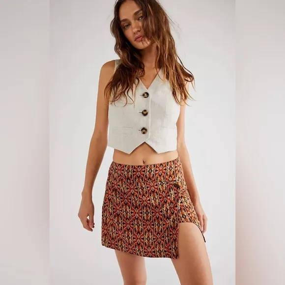 Free people Take it Easy Skirt Size 8