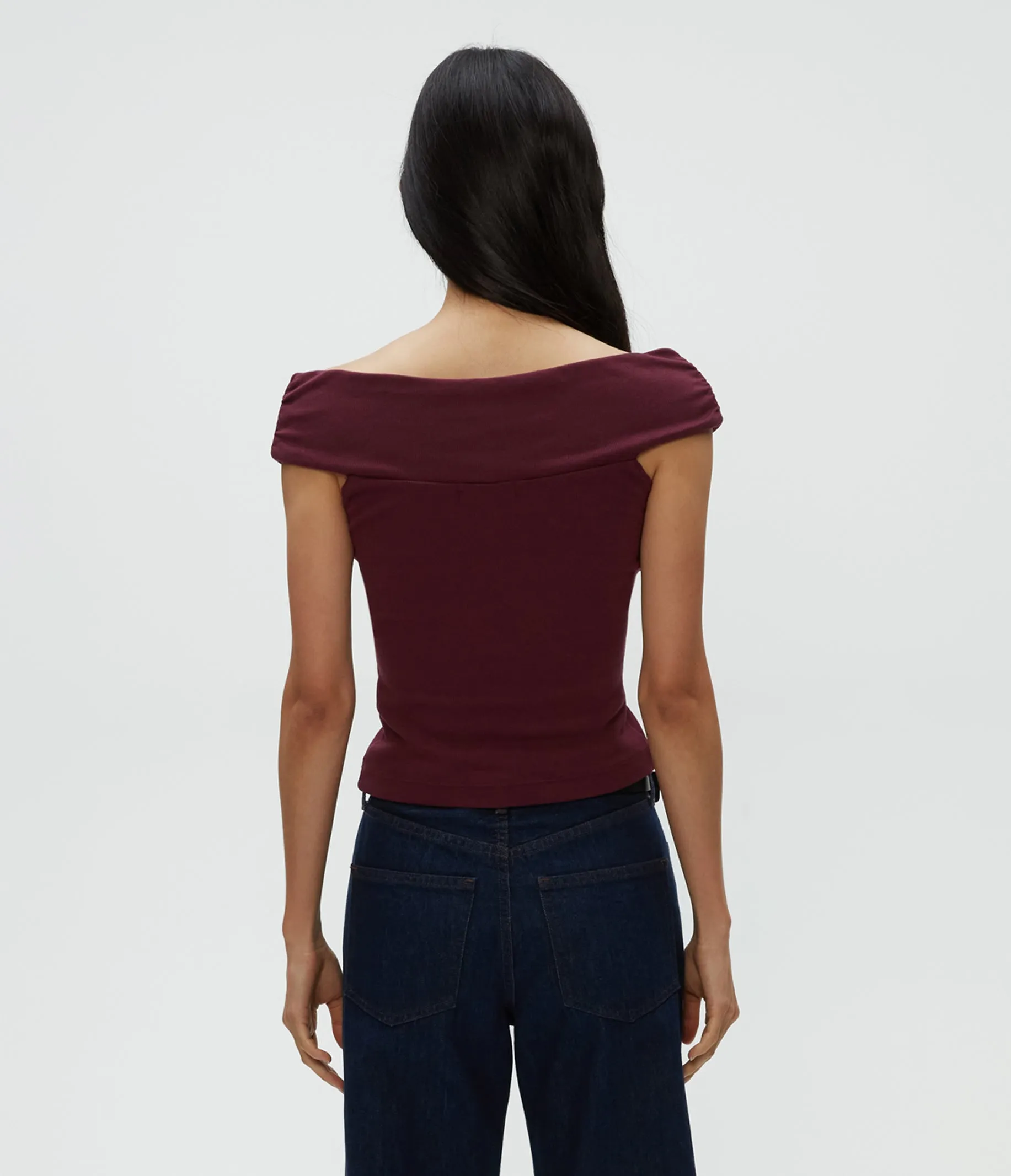 Gabbriette Twist Front Top