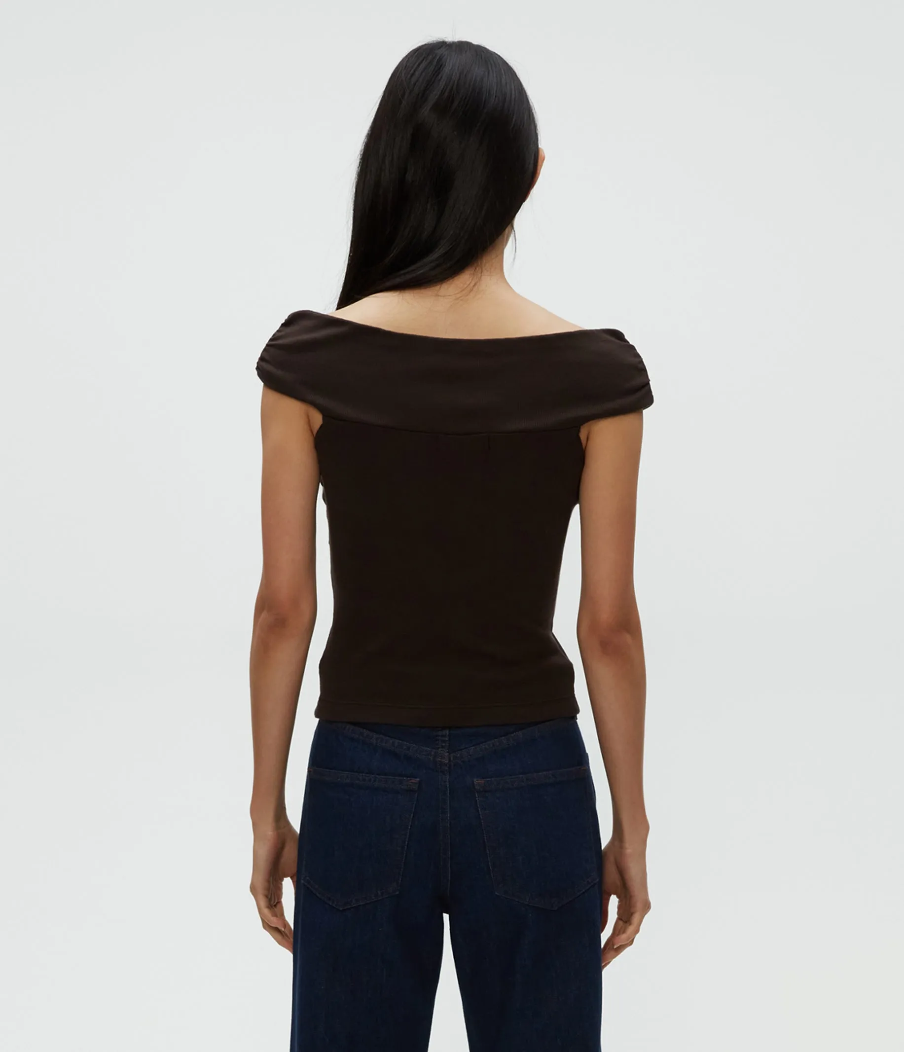 Gabbriette Twist Front Top