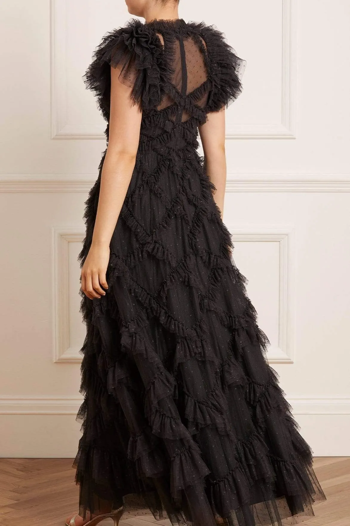 Genevieve Ruffle Gown