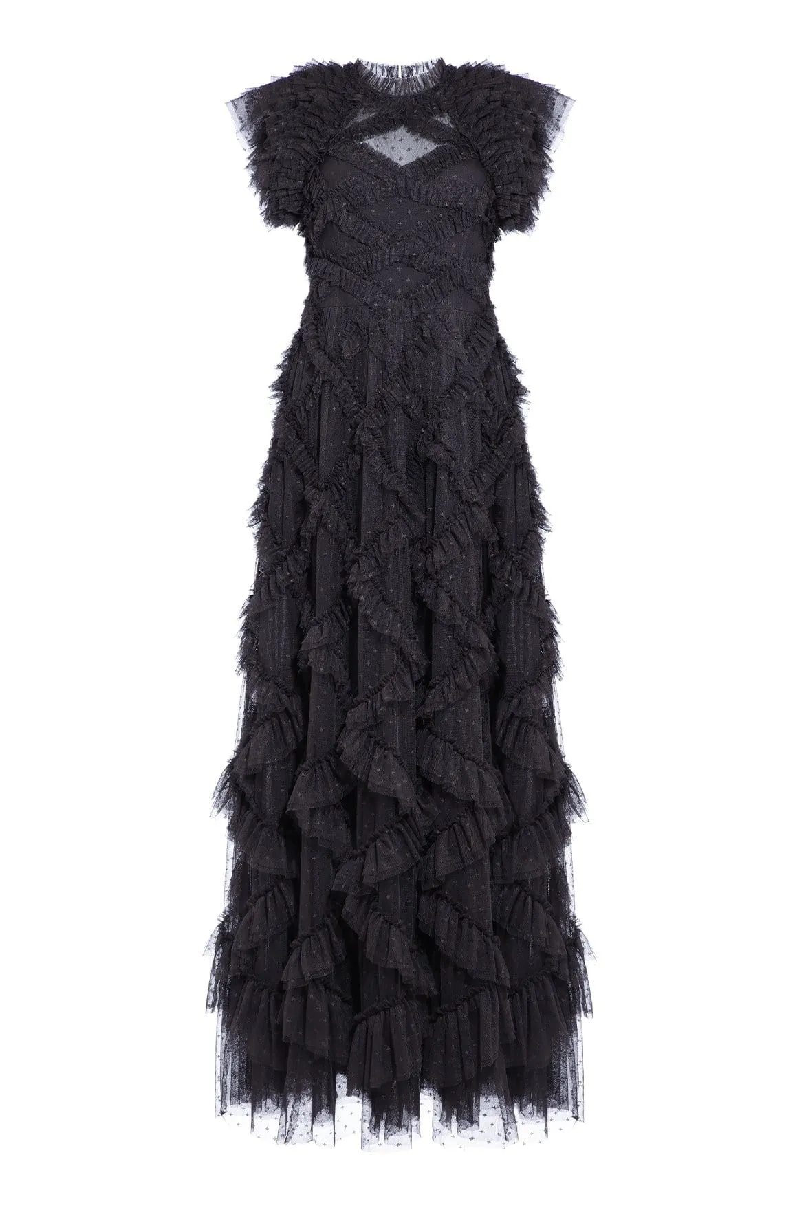Genevieve Ruffle Gown