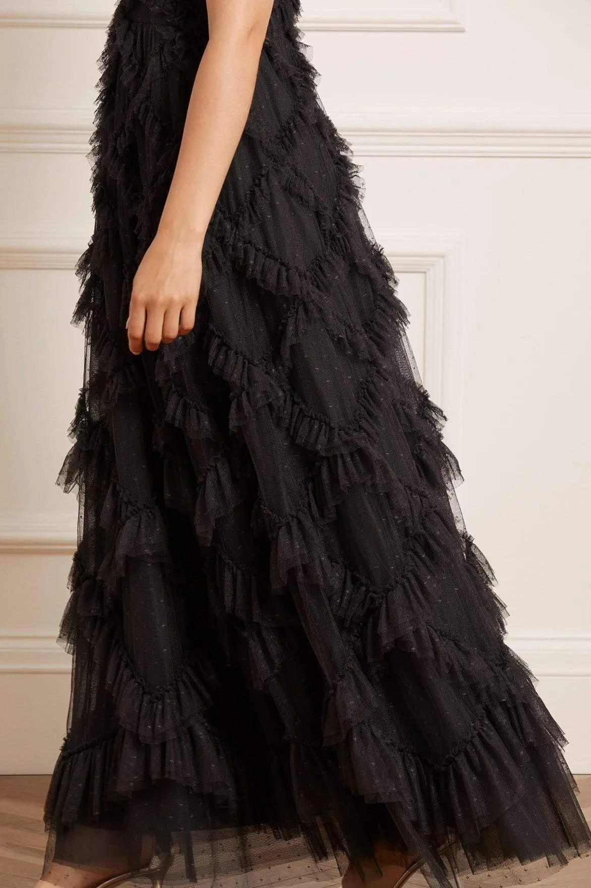 Genevieve Ruffle Gown