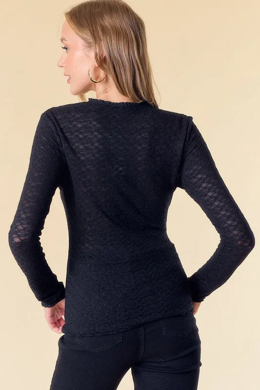 Gibb Lace Top
