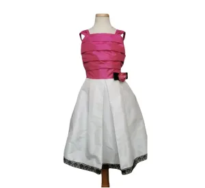 GIRL SIZE 8 YEARS - DORISSA, Lace Tulle Dress VGUC B37