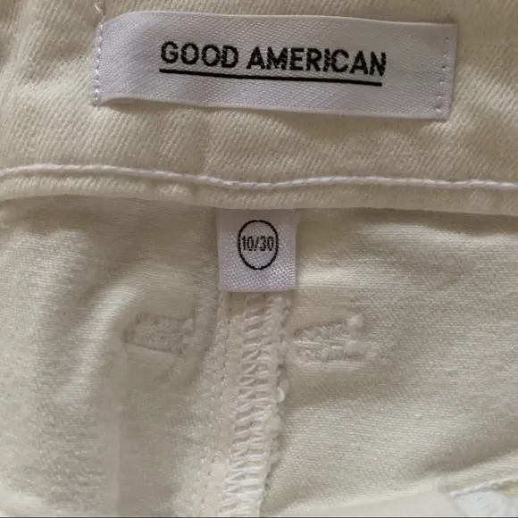 Good American waxed mini skirt silver iridescent