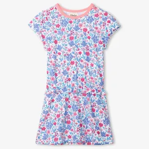 Hatley Wild Flowers Ruffle Waist Dress