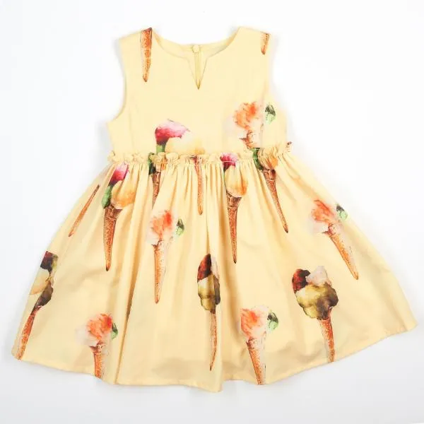 Ice Cream Empire Waist Dress