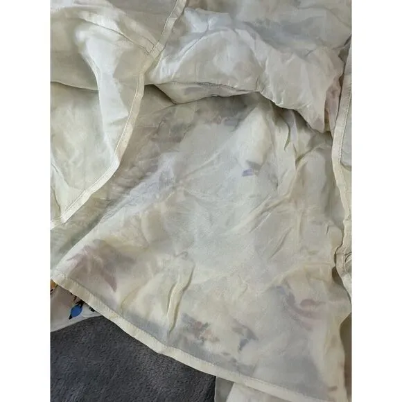 ISABEL MARANT Etoile &quot;Madjo&quot; Silk Drawstring Patriotic Skirt sz 36 FR. 4 US