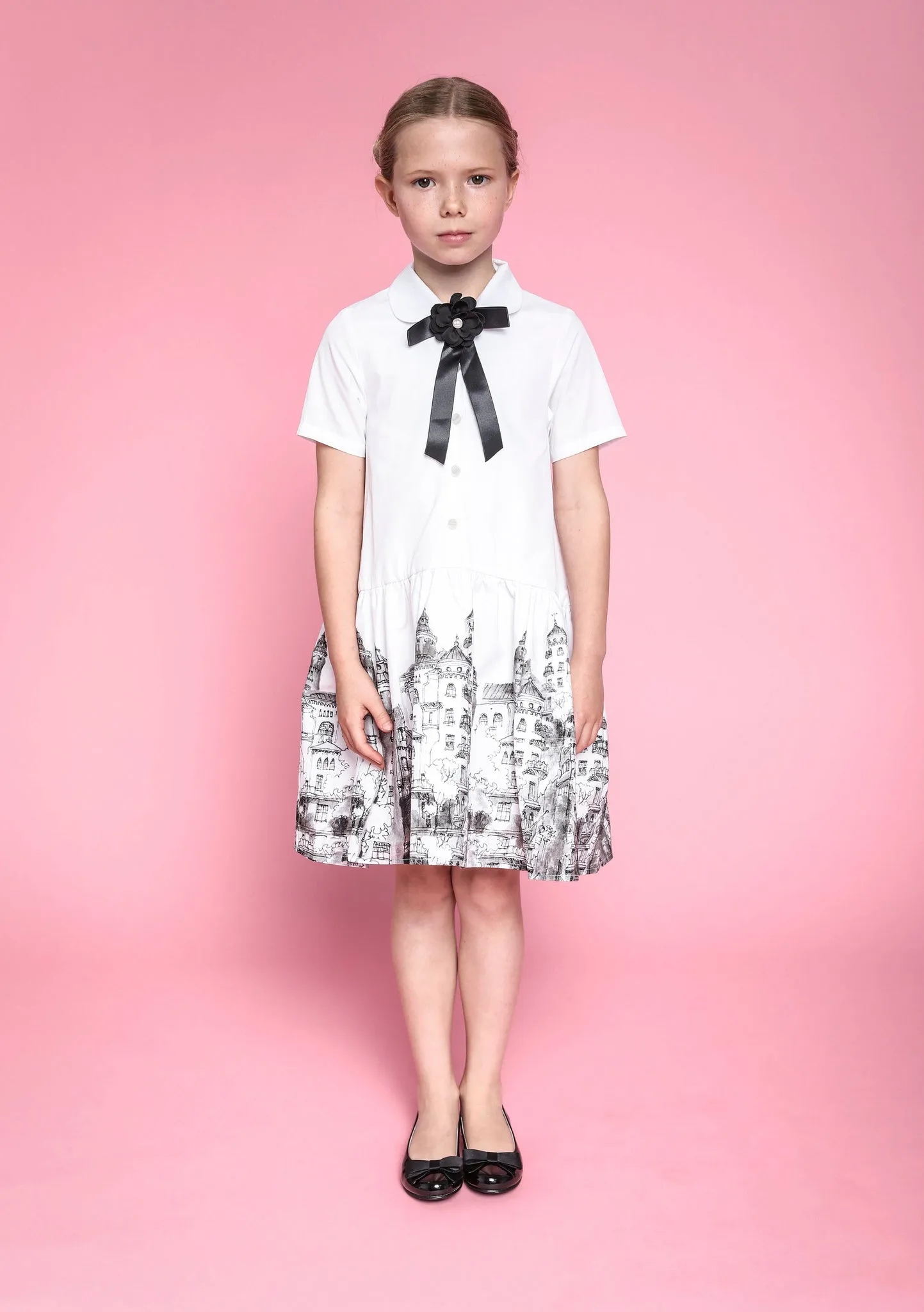 Isabella (white/prints)