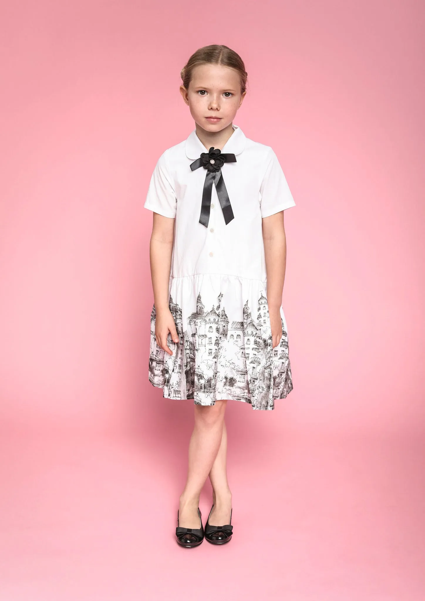 Isabella (white/prints)