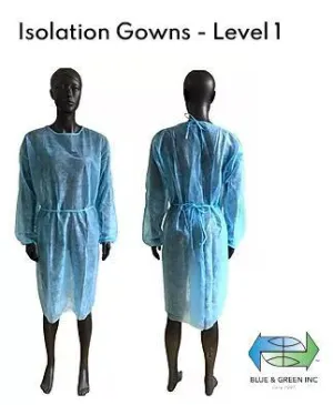 Isolation Gowns - Level 1
