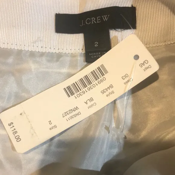 J Crew Blurred Ikat Pleated Mini Skirt Size 2 NWT