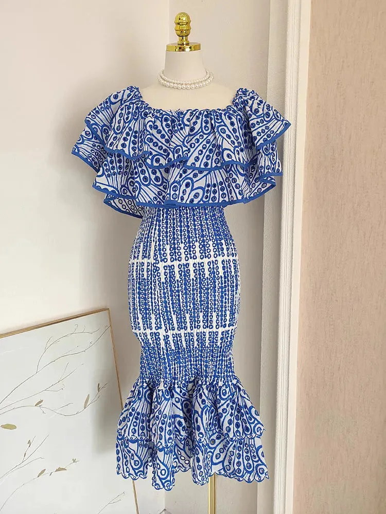 JAMERARY Summer Holiday Two-Piece Dress Set