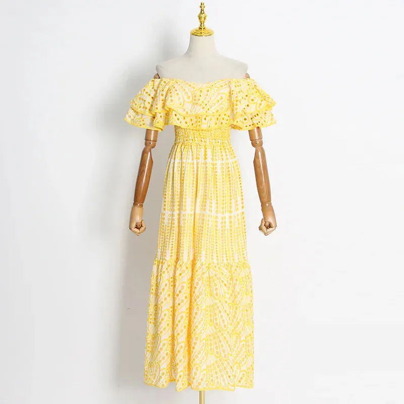 JAMERARY Summer Holiday Two-Piece Dress Set
