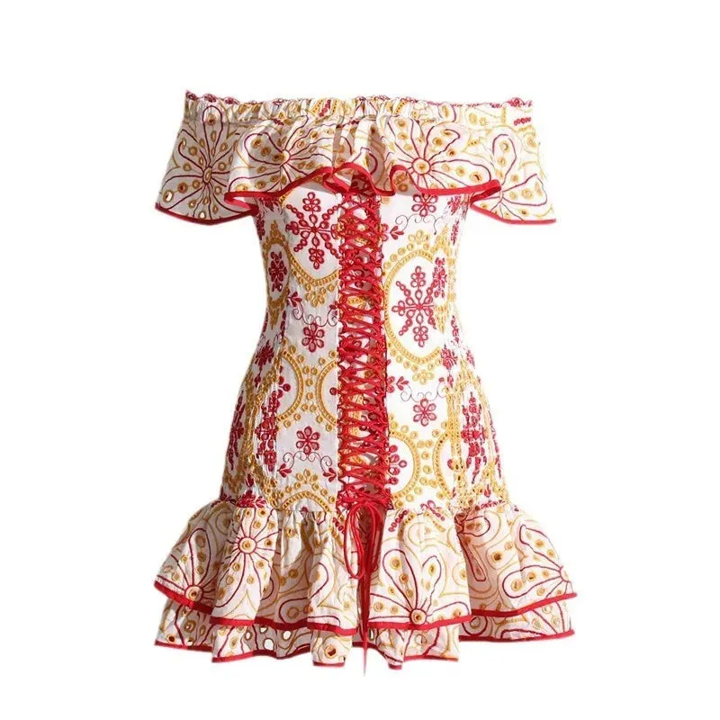 JAMERARY Summer Holiday Two-Piece Dress Set