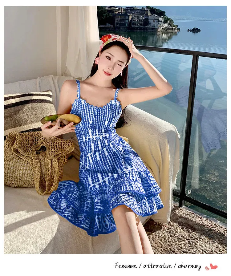 JAMERARY Summer Holiday Two-Piece Dress Set