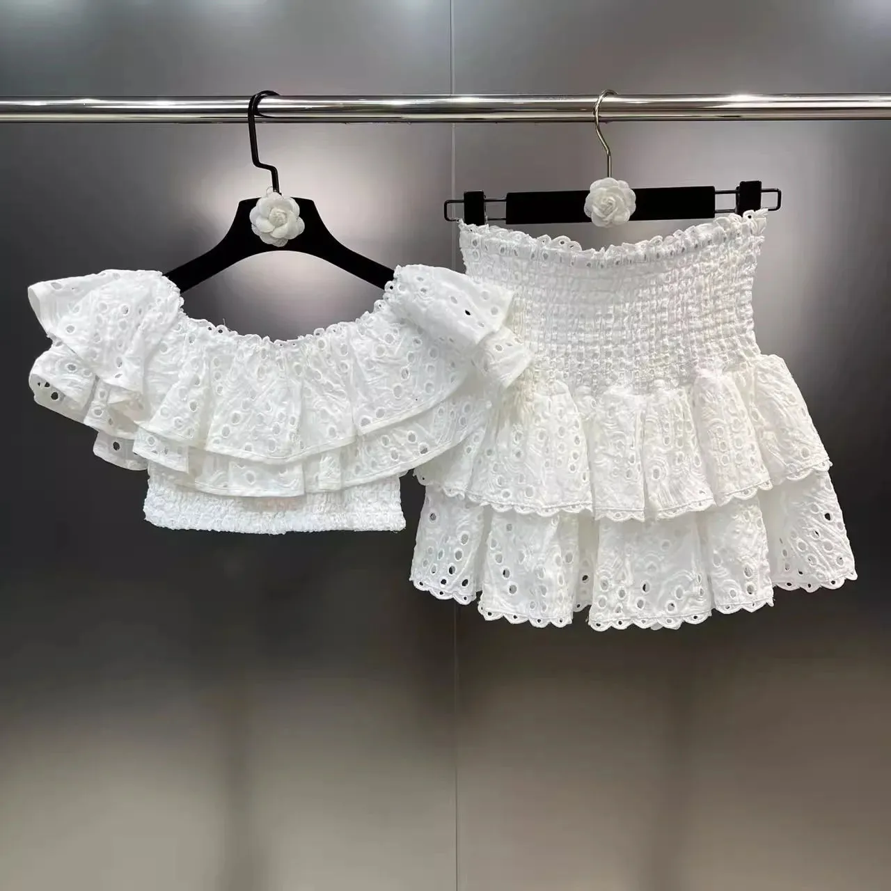 JAMERARY Summer Holiday Two-Piece Dress Set