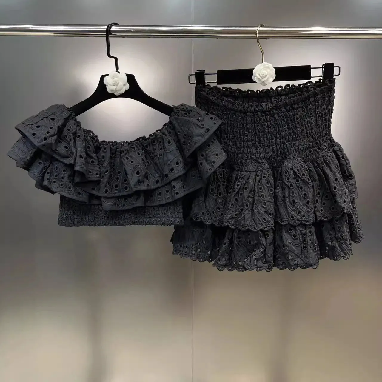 JAMERARY Summer Holiday Two-Piece Dress Set