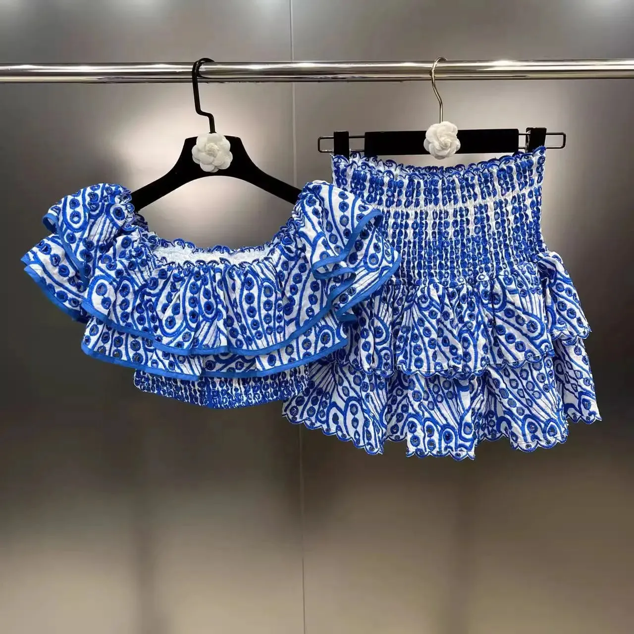 JAMERARY Summer Holiday Two-Piece Dress Set