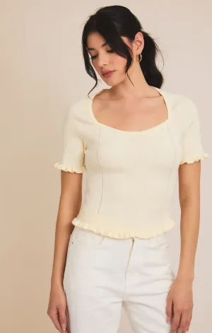 Jamie Ruffle Top