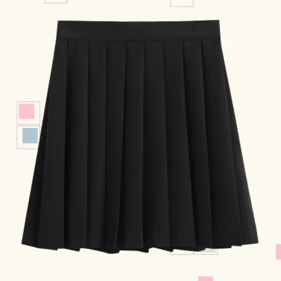 Japanese uniform pleated skirt yc22482