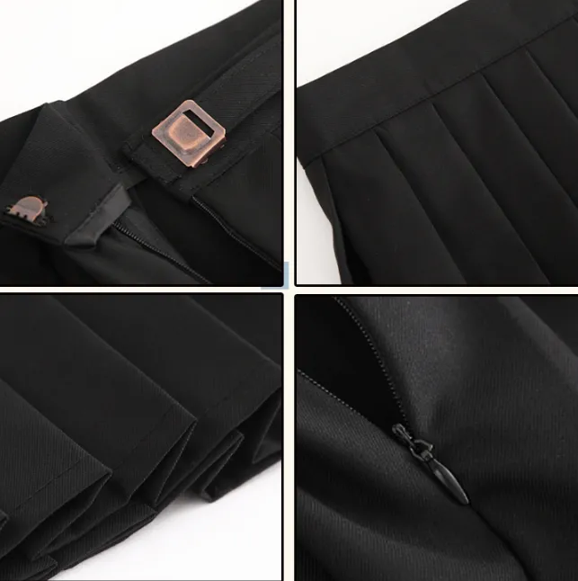 Japanese uniform pleated skirt yc22482
