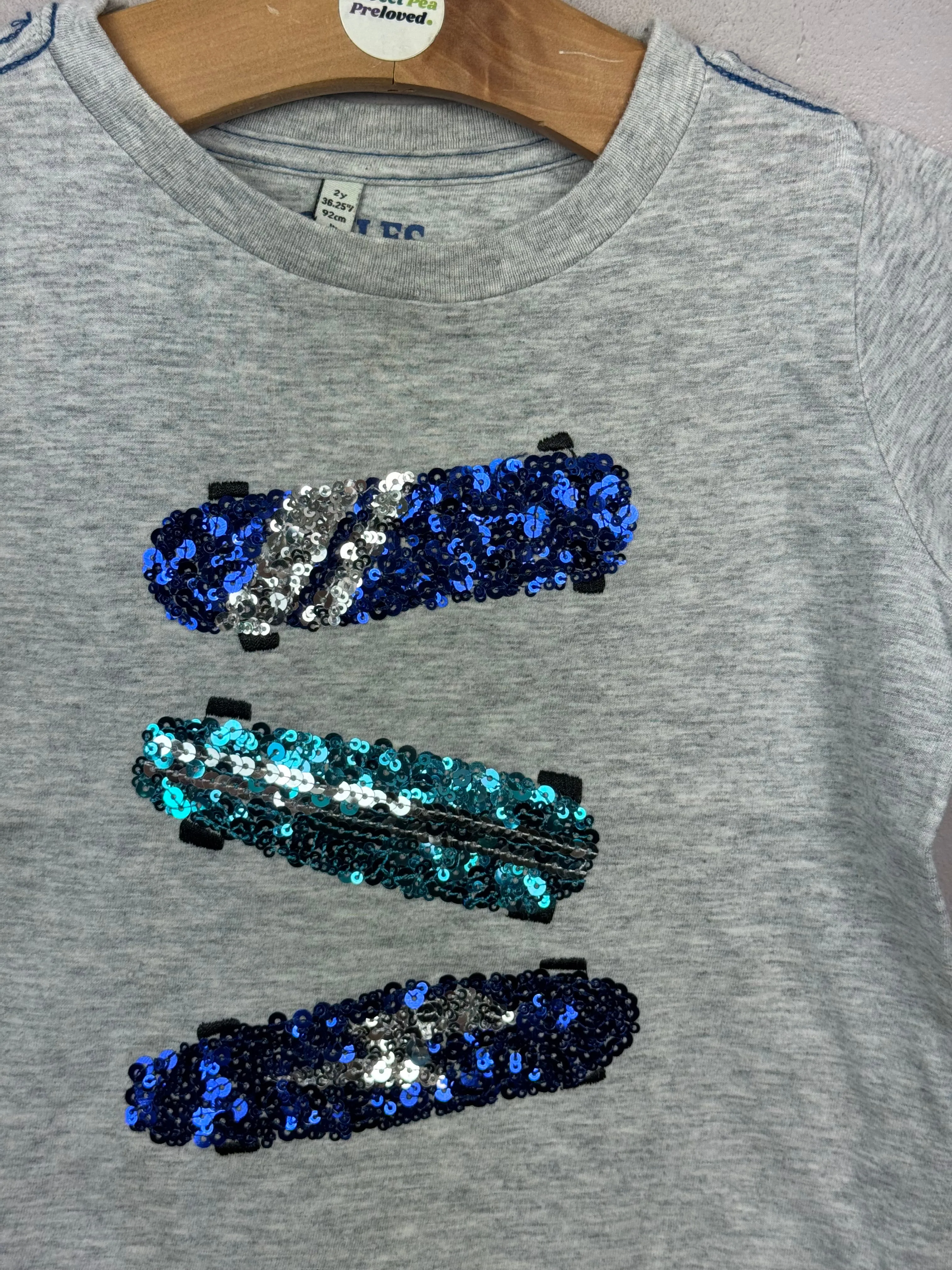 Joules skateboard t-shirt 2y