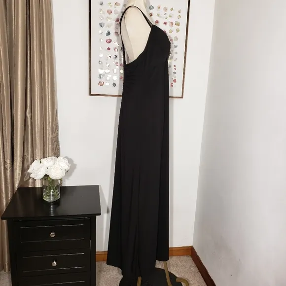 Jump apparel black sequin prom dress size XS