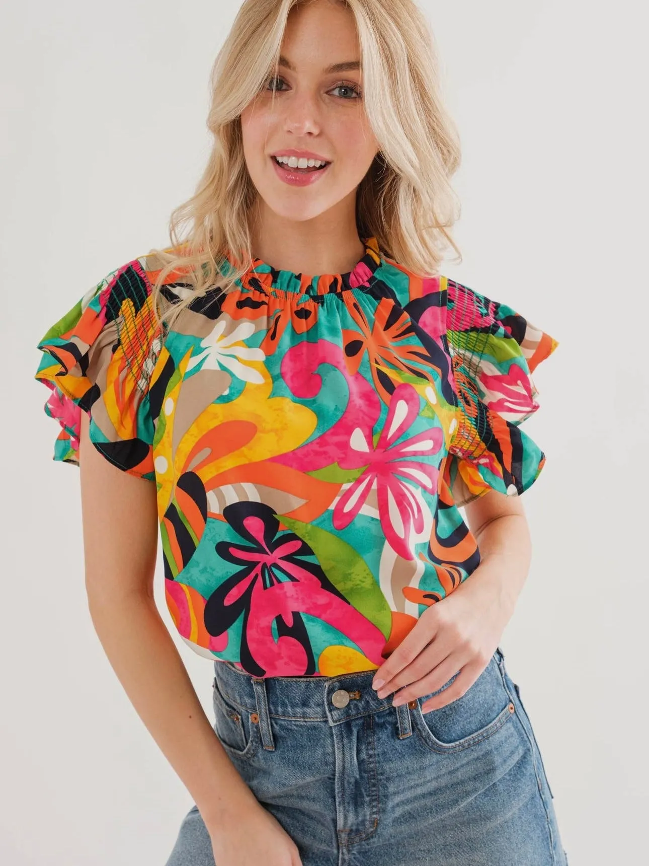 Just Groovy Top: Multi