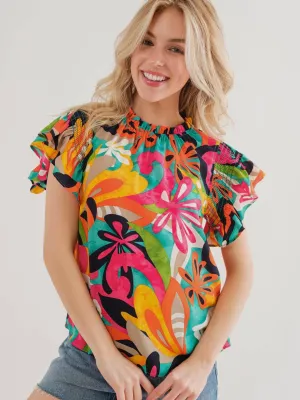 Just Groovy Top: Multi