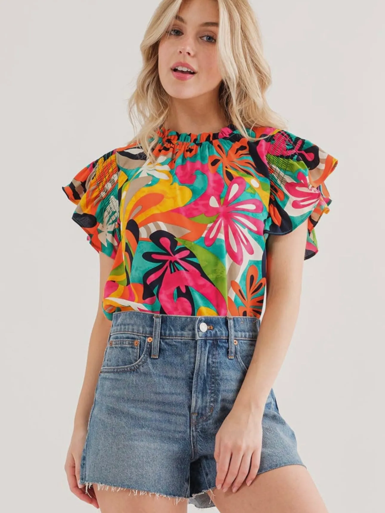 Just Groovy Top: Multi