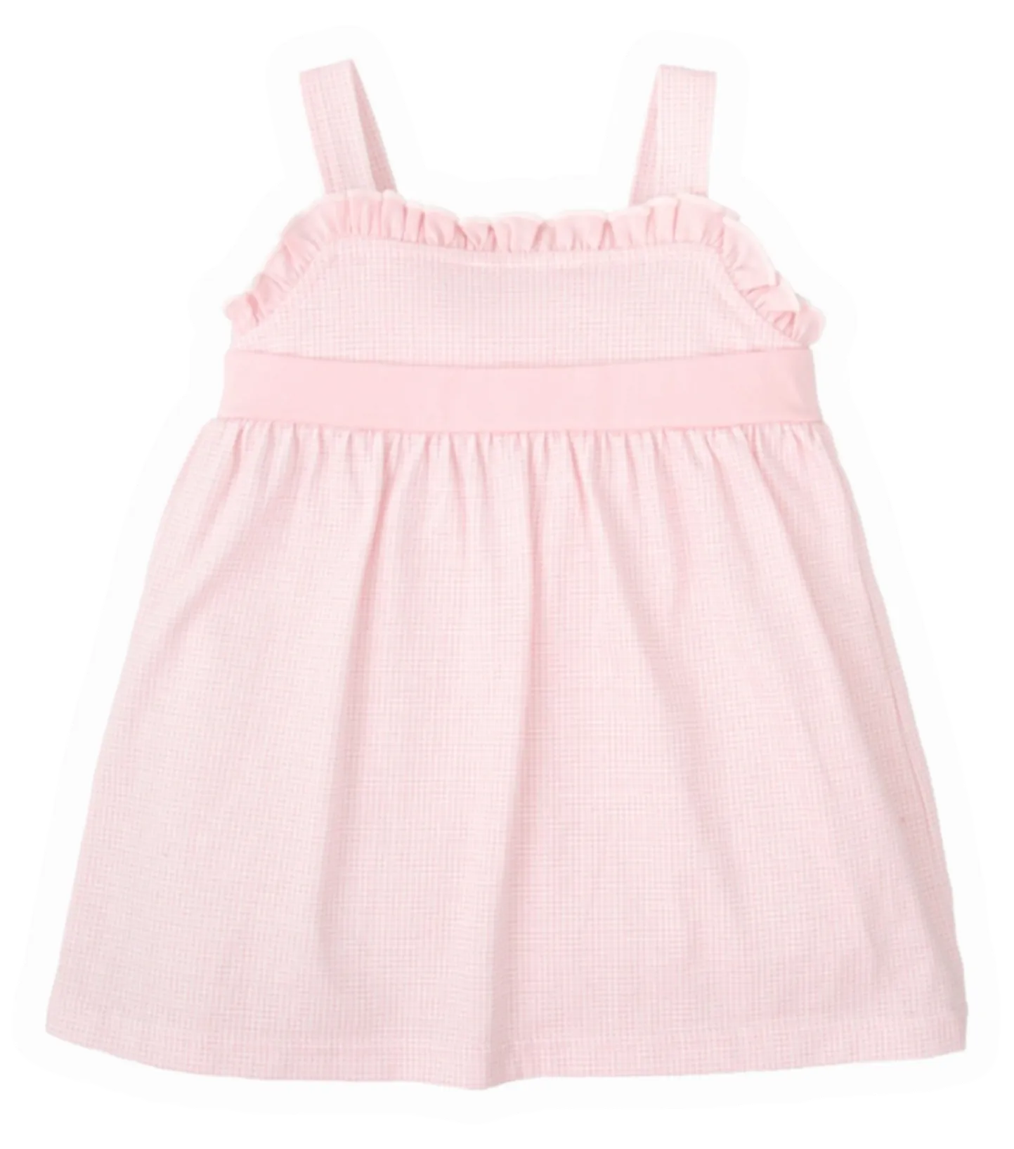 Knit Gingham Sundress