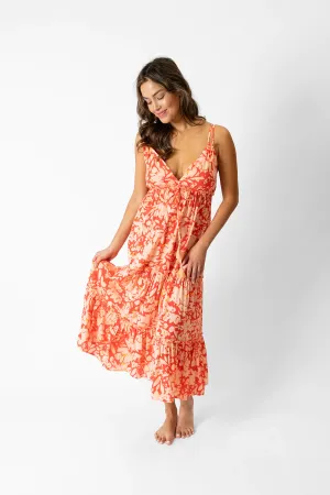 Koy Valencia Tiered Midi Dress