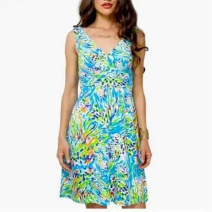 Lilly Pulitzer Shianne Dress in Sea Soiree Size Small