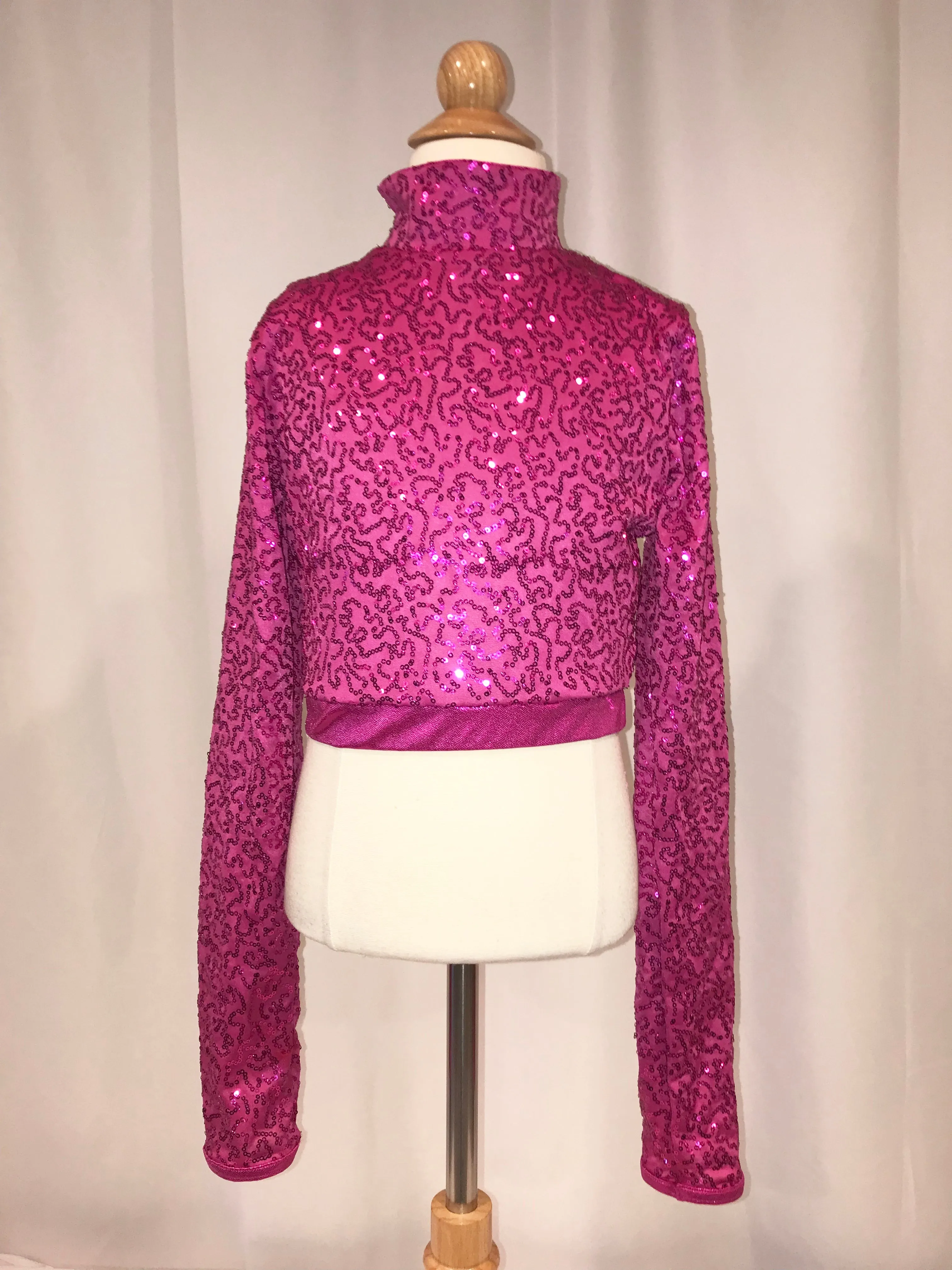 Long Sleeve Sequin Top