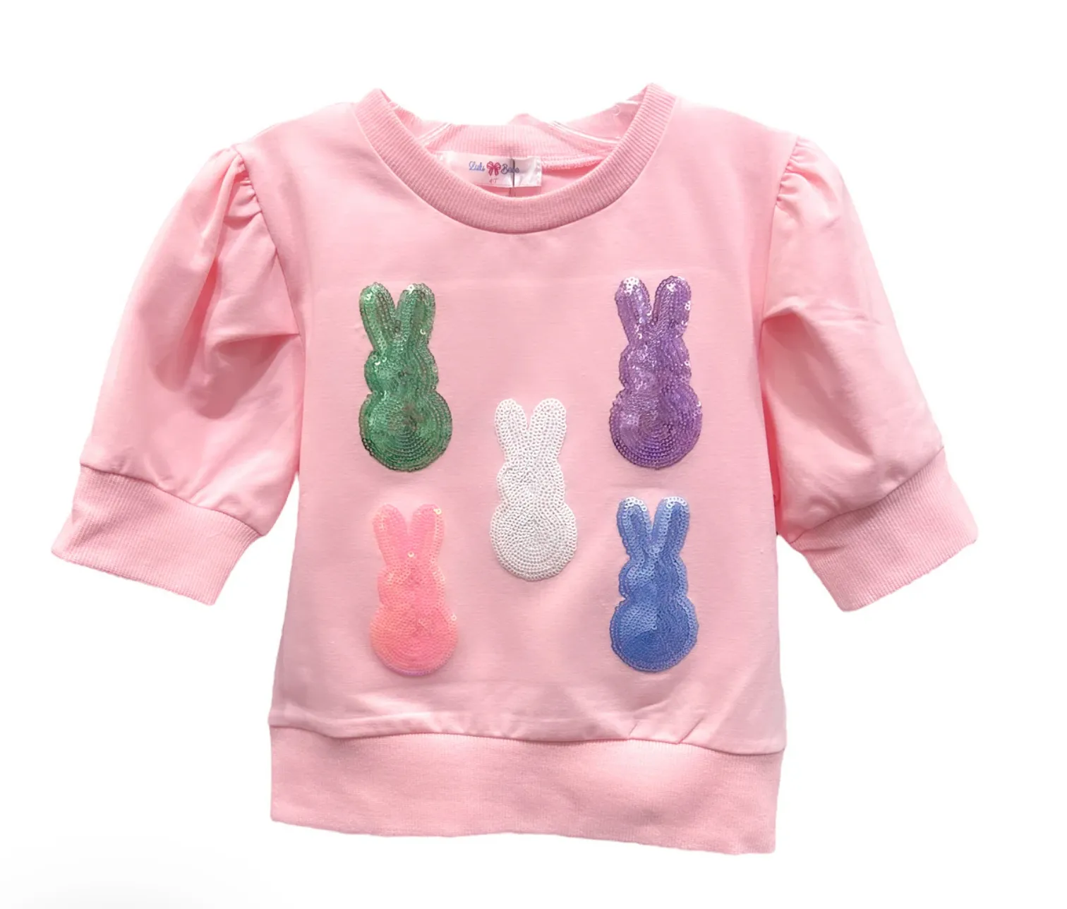 Lulu Bebe Lily Peeps Sequin Top