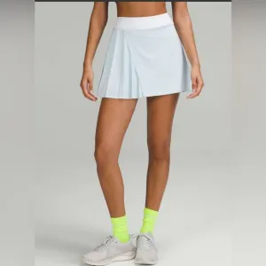 Lululemon Asymmetrical‎ Pleated Tennis Skirt