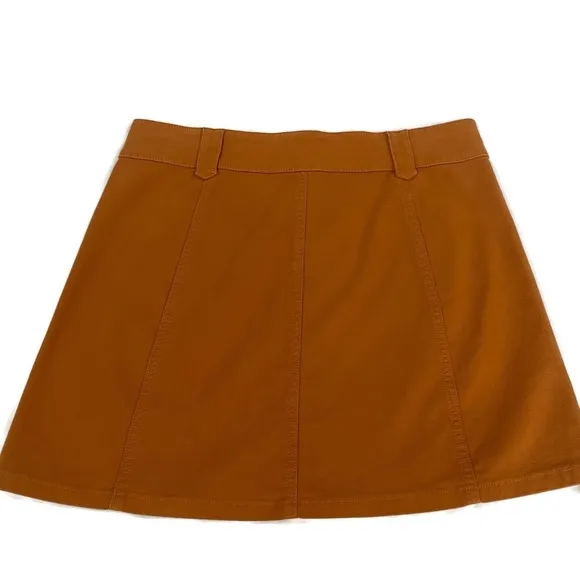 Madewell Garment-Dyed Patch Pocket Skirt Size 6