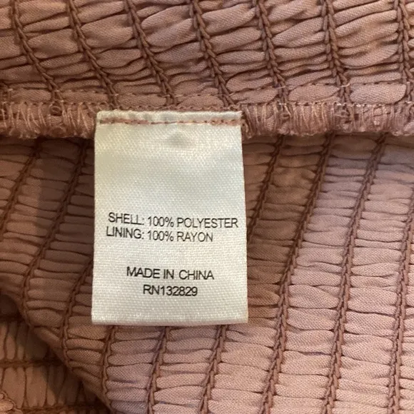 Majorelle Revolve Lark Smocked Mini Skirt in Blush💗💗💗