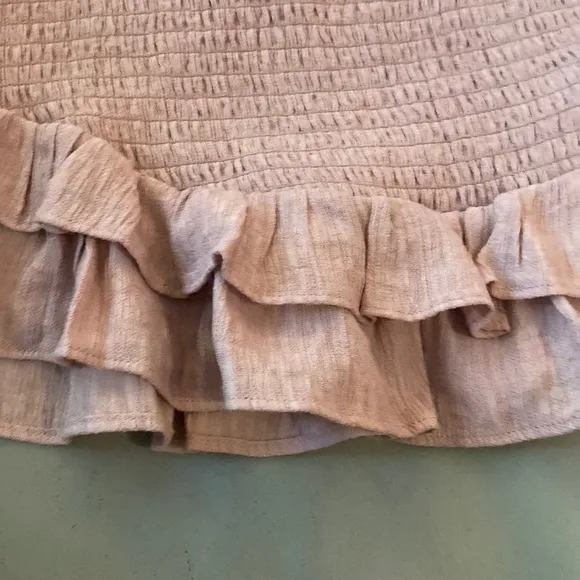 Majorelle Revolve Lark Smocked Mini Skirt in Blush💗💗💗