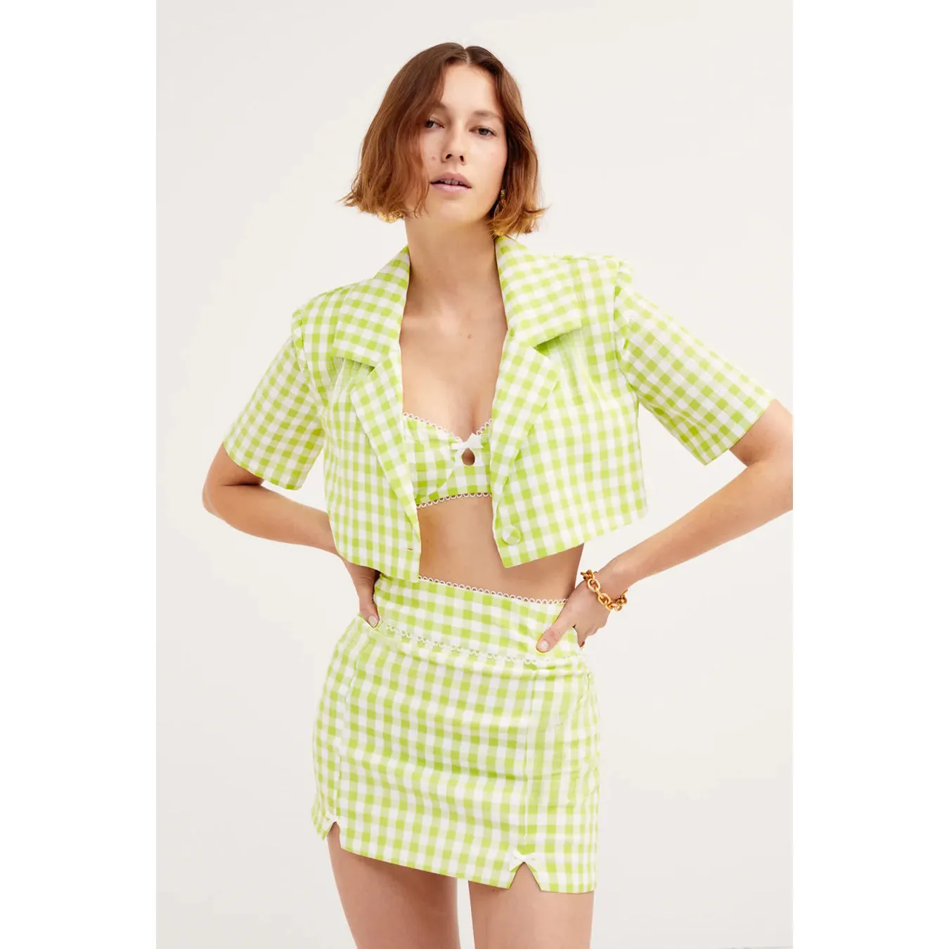 Maureen Blazer Top