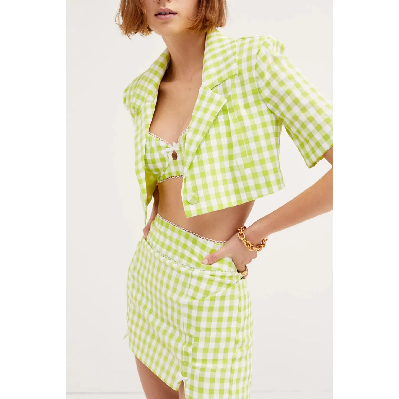 Maureen Blazer Top