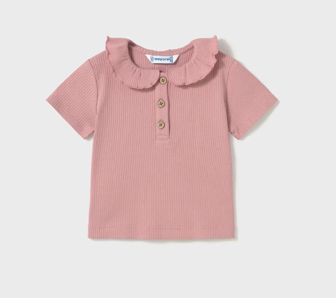 Mayoral Girl Posie Pink Top